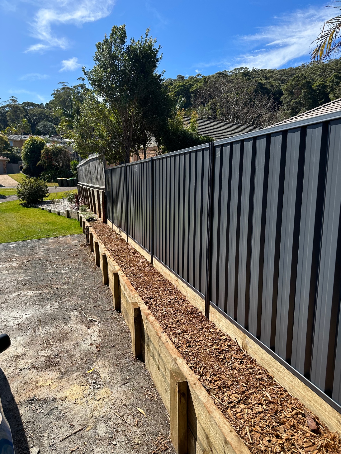 Colorbond Fencing — Mid Coast Boundary Fencing, NSW