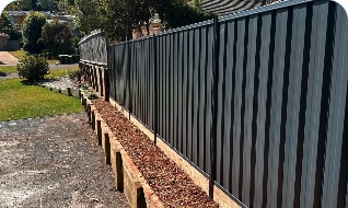 Colorbond Fencing — Mid Coast Boundary Fencing, NSW