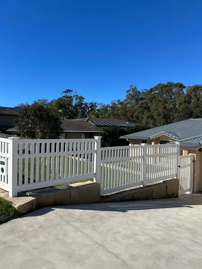 PVC Fencing in Port Macquarie — Mid Coast Boundary Fencing, NSW