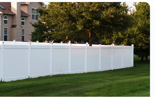 PVC Fencing — Mid Coast Boundary Fencing, NSW